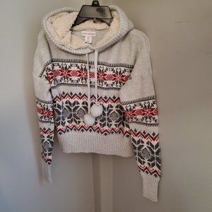 Yet Again hooded sweater